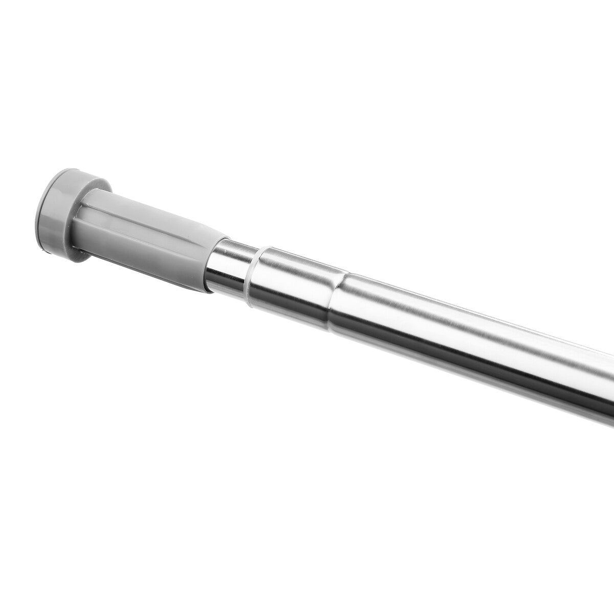 Tringle de douche 110 / 200 cm inox