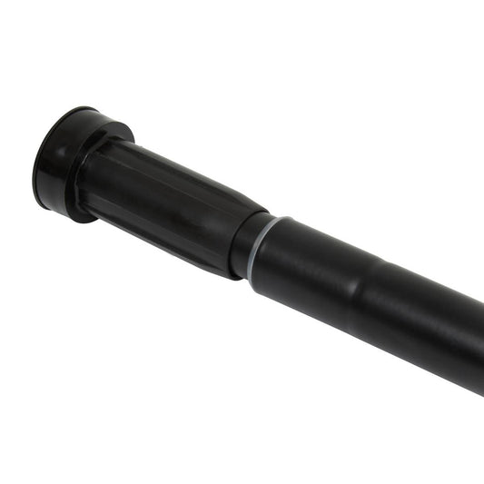 Tringle de douche 70 / 120 cm noir