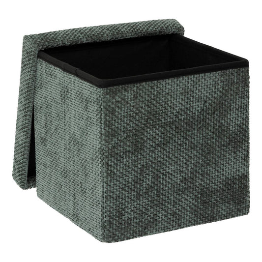 Pouf Velvy 31 x 31 cm laurier