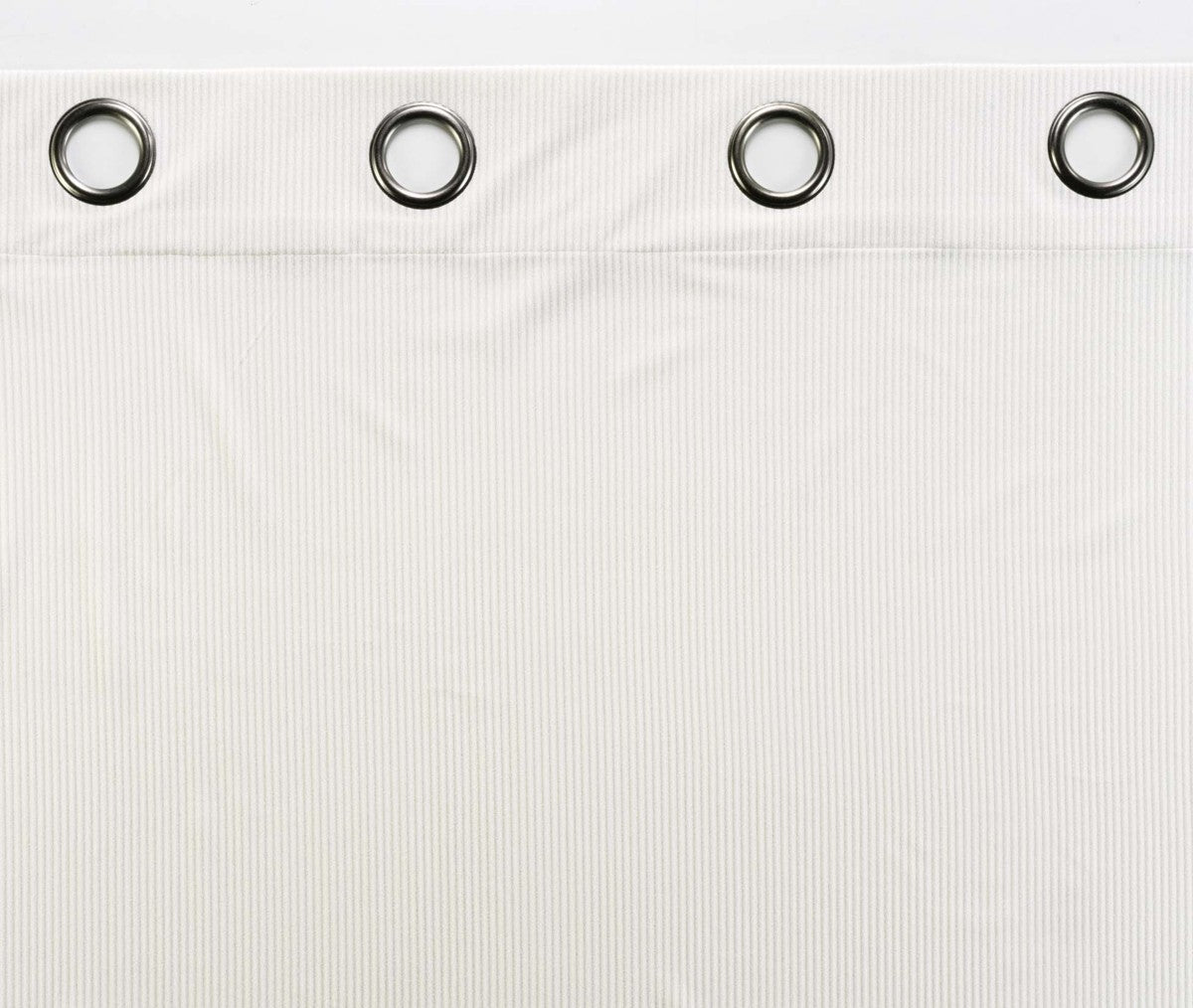 Rideau à œillets 140 x 260 cm velours côtelé uni Casual naturel