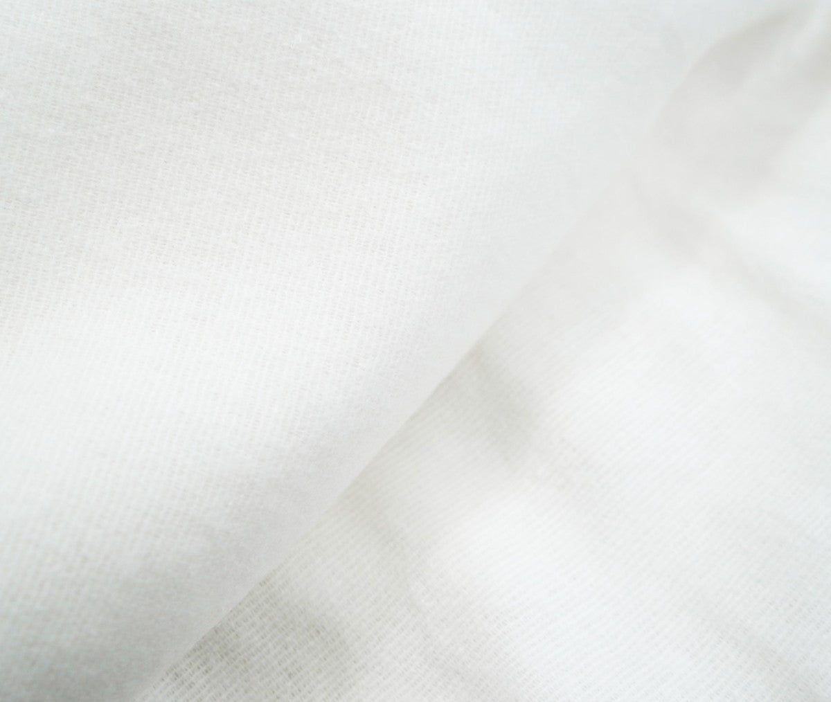 Protège-oreiller 65 x 65 cm molleton coton Molly blanc