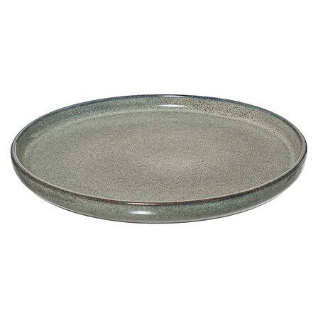 Assiette à dessert Ø 21 cm en faïence verte