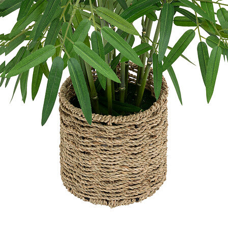 Bambou artificiel avec pot – Hauteur 100 cm