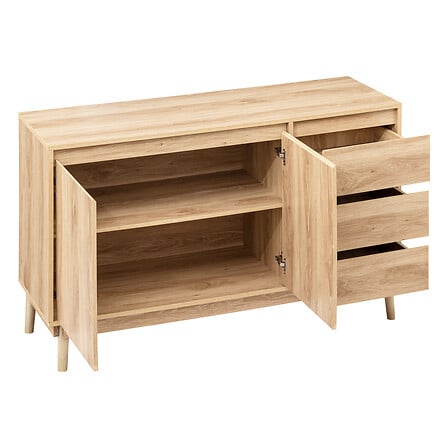 Buffet bas – Beige, design élégant et fonctionnel