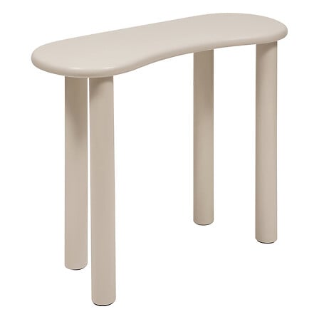 Console Olao L. 100 x P. 40 x H. 80 cm pin et MDF ivoire