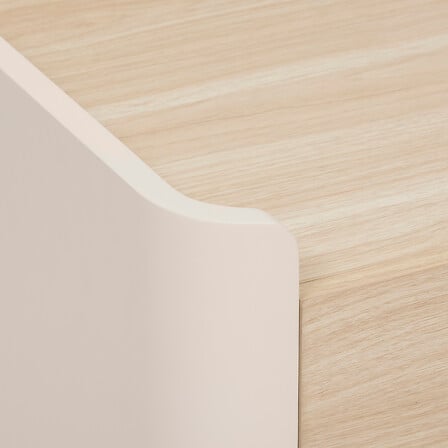 Chevet 1 tiroir avec niche