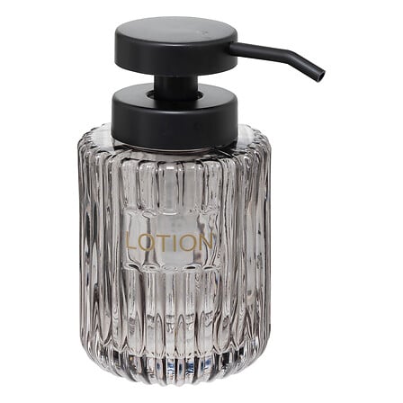 Distributeur à savon 0,25 l verre gris