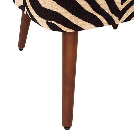 Fauteuil chenille tigré