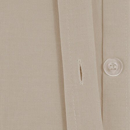 Housse de couette 140 x 200 cm coton lin