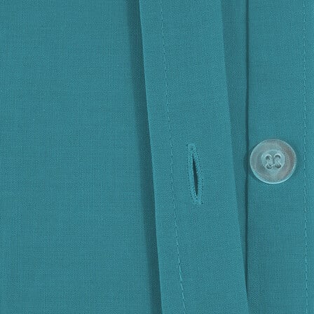 Housse de couette 240 x 220 cm coton bleu canard