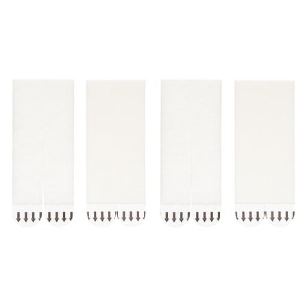 Lot de 8 bandes de fixation murale adhésives en PE et nylon