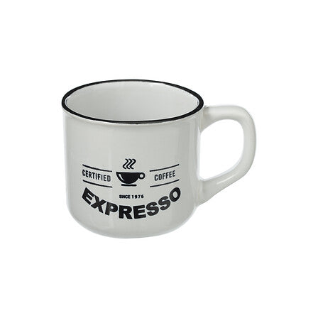 Mug faïence émail assorti 14 cl