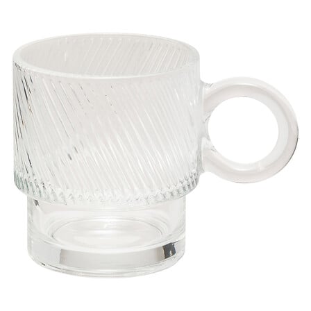 Mug 30 cl en verre transparent