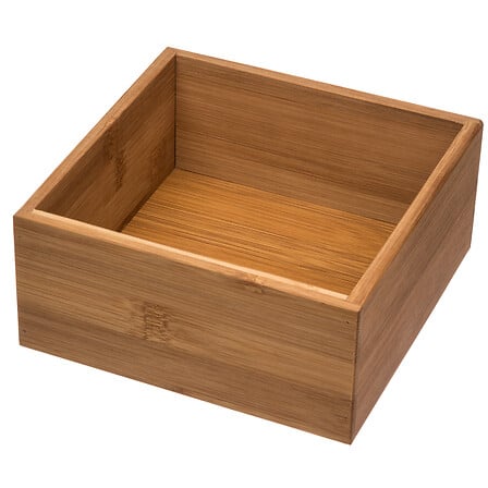 Organiseur 15 x 15 cm en bambou