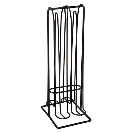 Porte-capsules fixe espresso 32 espaces noir en acier