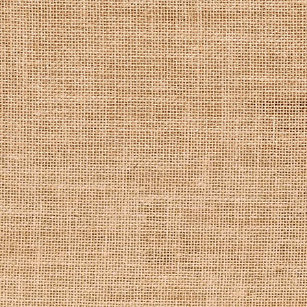 Pouf pliant effet toile de jute