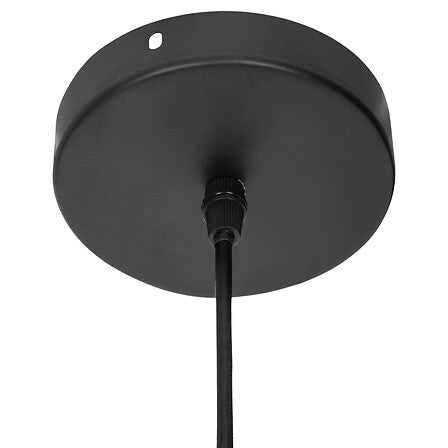 Suspension Adelia diam 58 cm métal noir