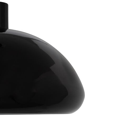 Suspension diam 27 cm métal noir