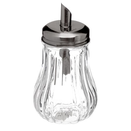 Sucrier 0,18 L en verre et inox