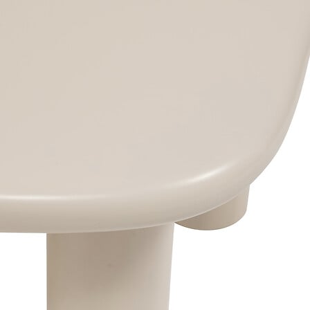 Lot de 2 tables basses Olao ivoire