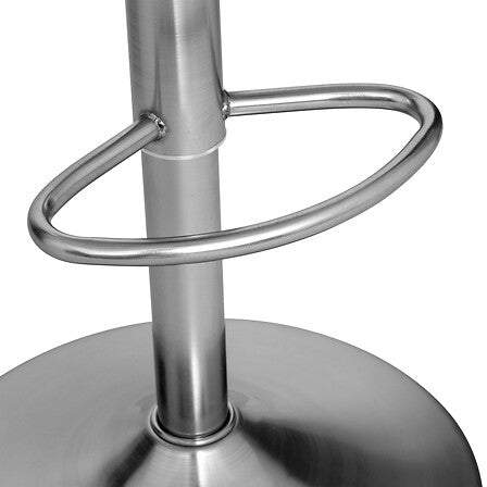 Tabouret ajustable chromé