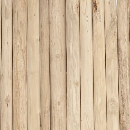 Tête de lit en Teck