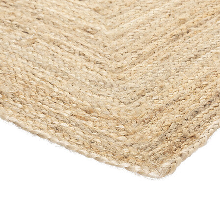 Tapis jute naturel
