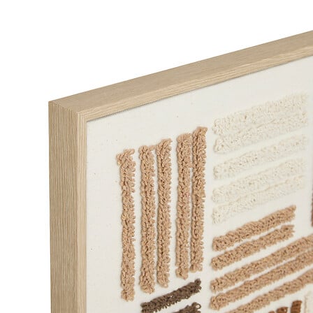 Toile murale – Tissu marron