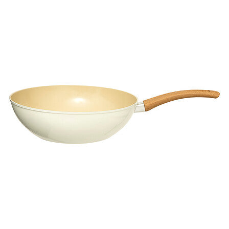 Wok 28 cm en aluminium forgé