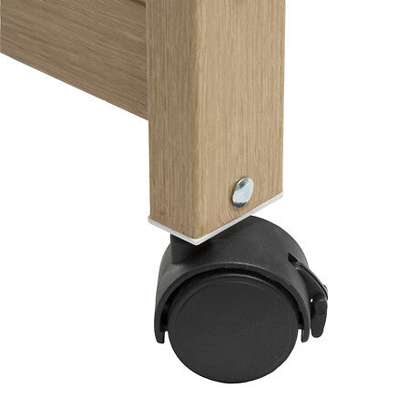 Étendoir à linge multi-niveaux sur roulettes