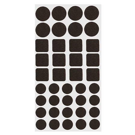 Lot de 105 patins feutre