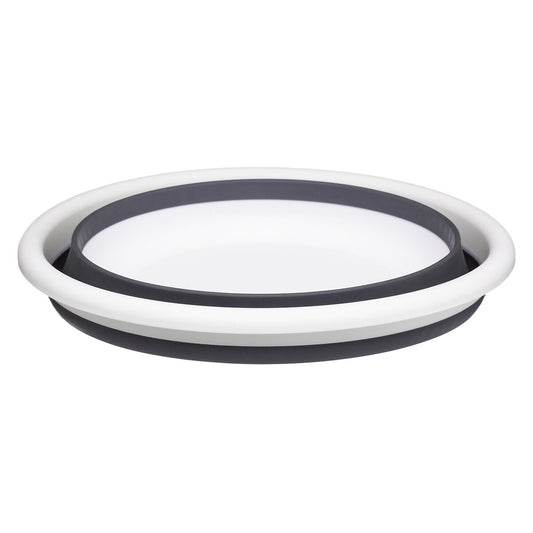 Bassine rétractable 8 l blanc gris