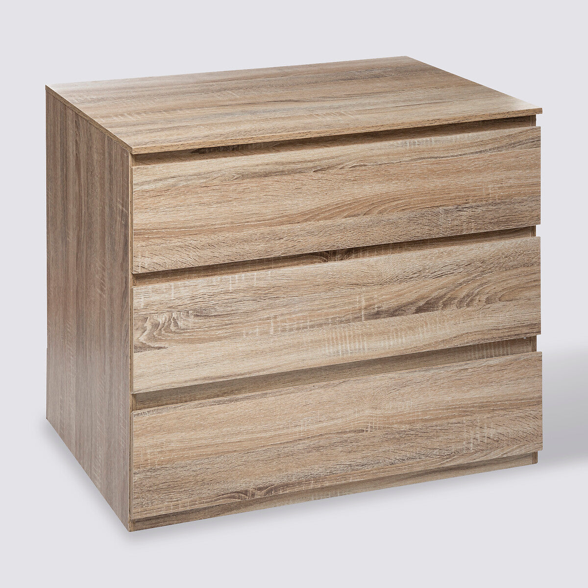 Commode 3 tiroirs Dolo naturel