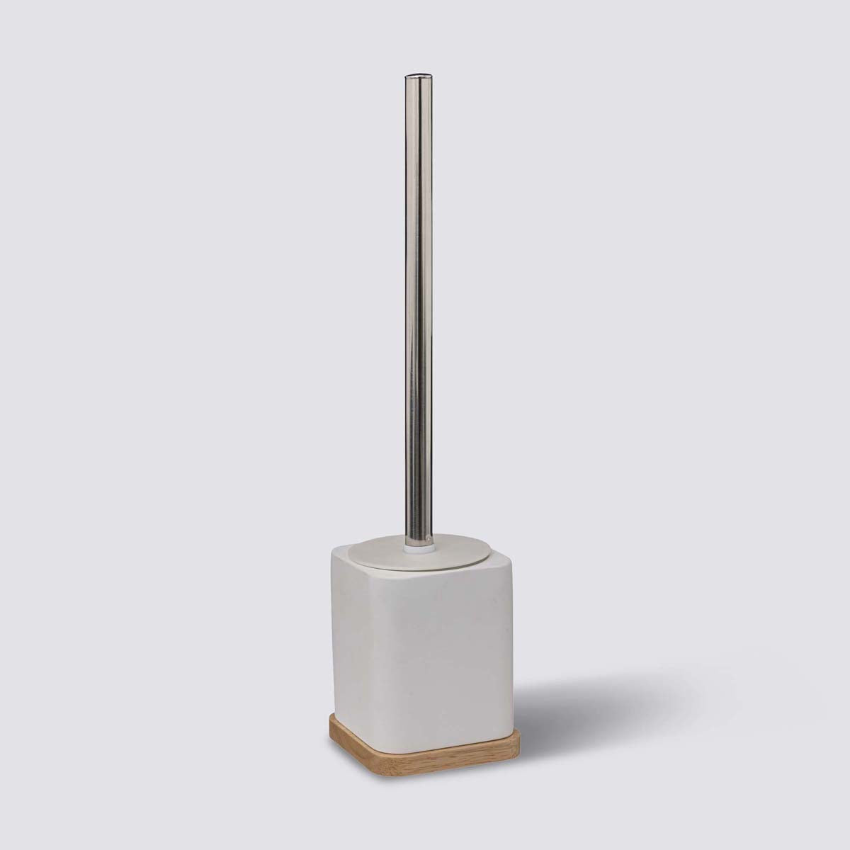 Brosse WC Naturéo résine blanc