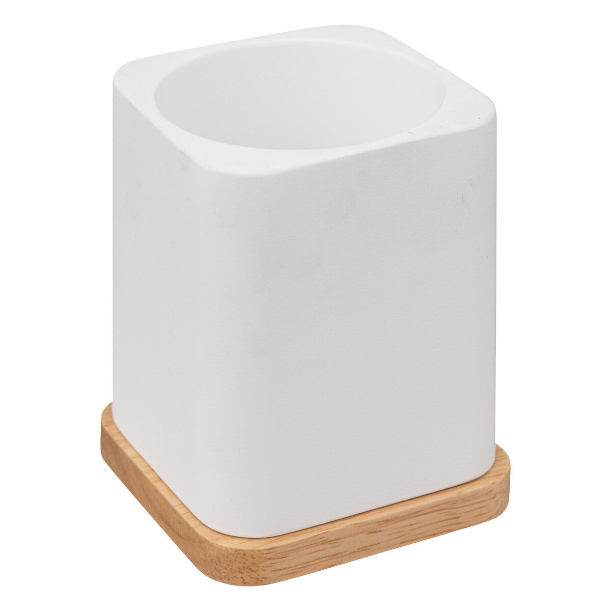 Brosse WC Naturéo résine blanc