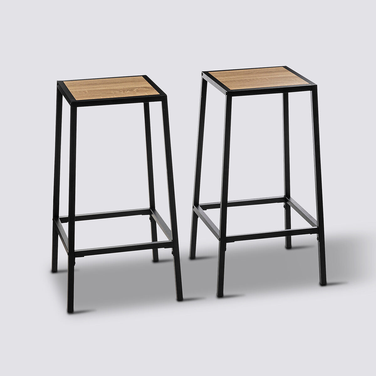 Lot de 2 tabourets de bar Aliaj