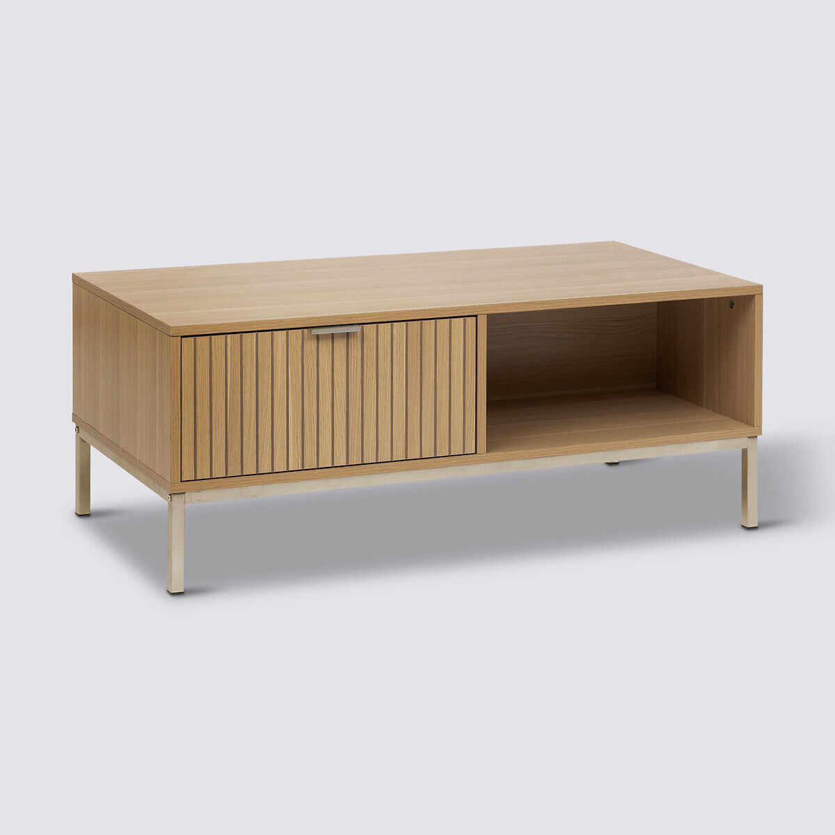 Table basse 1 tiroir Tasso long 100 cm
