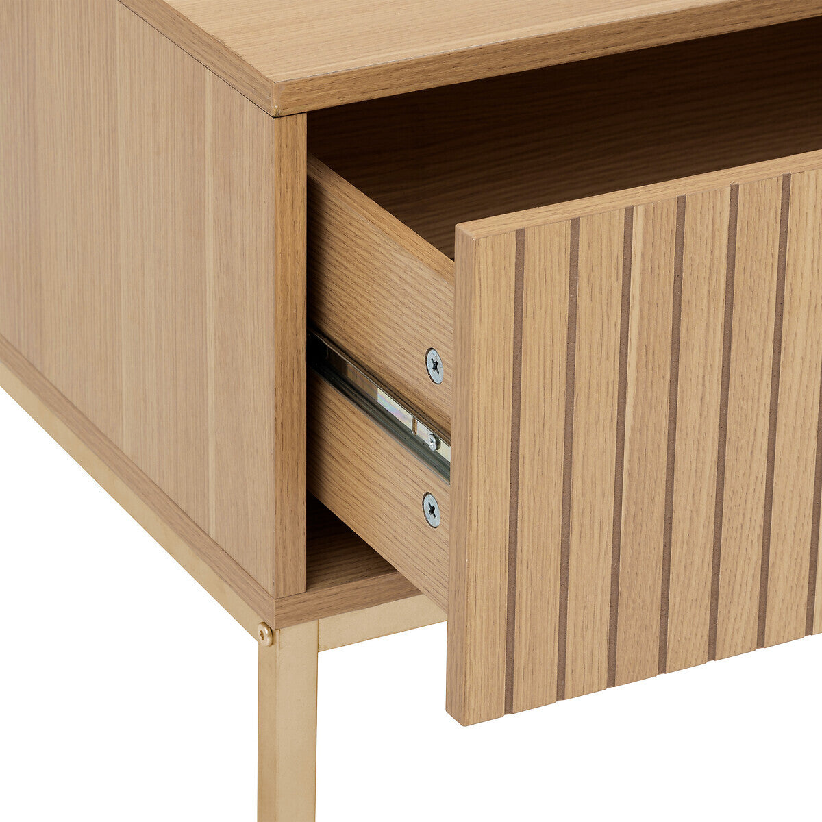 Table basse 1 tiroir Tasso long 100 cm
