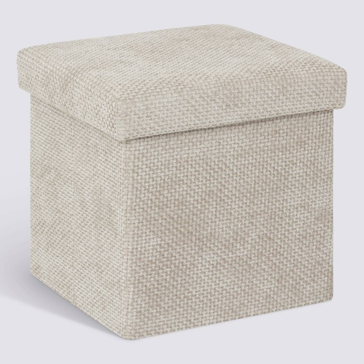 Pouf Velvy 31 x 31 cm argile