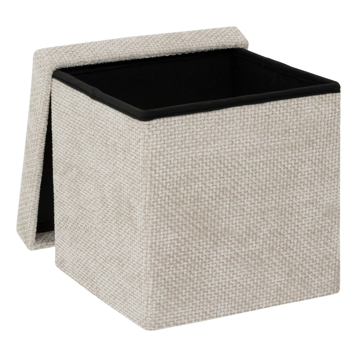 Pouf Velvy 31 x 31 cm argile