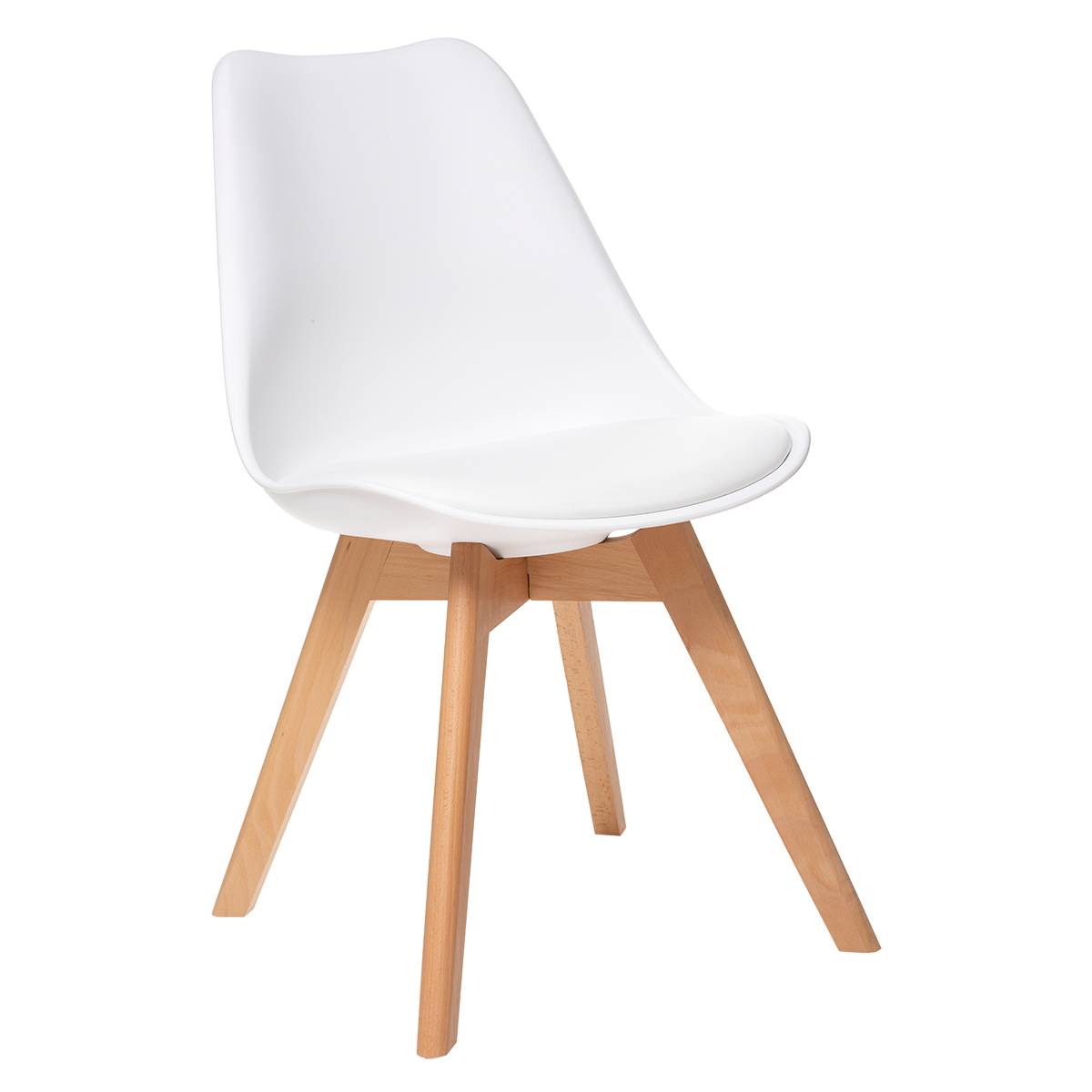Chaise Baya polypropylène blanc