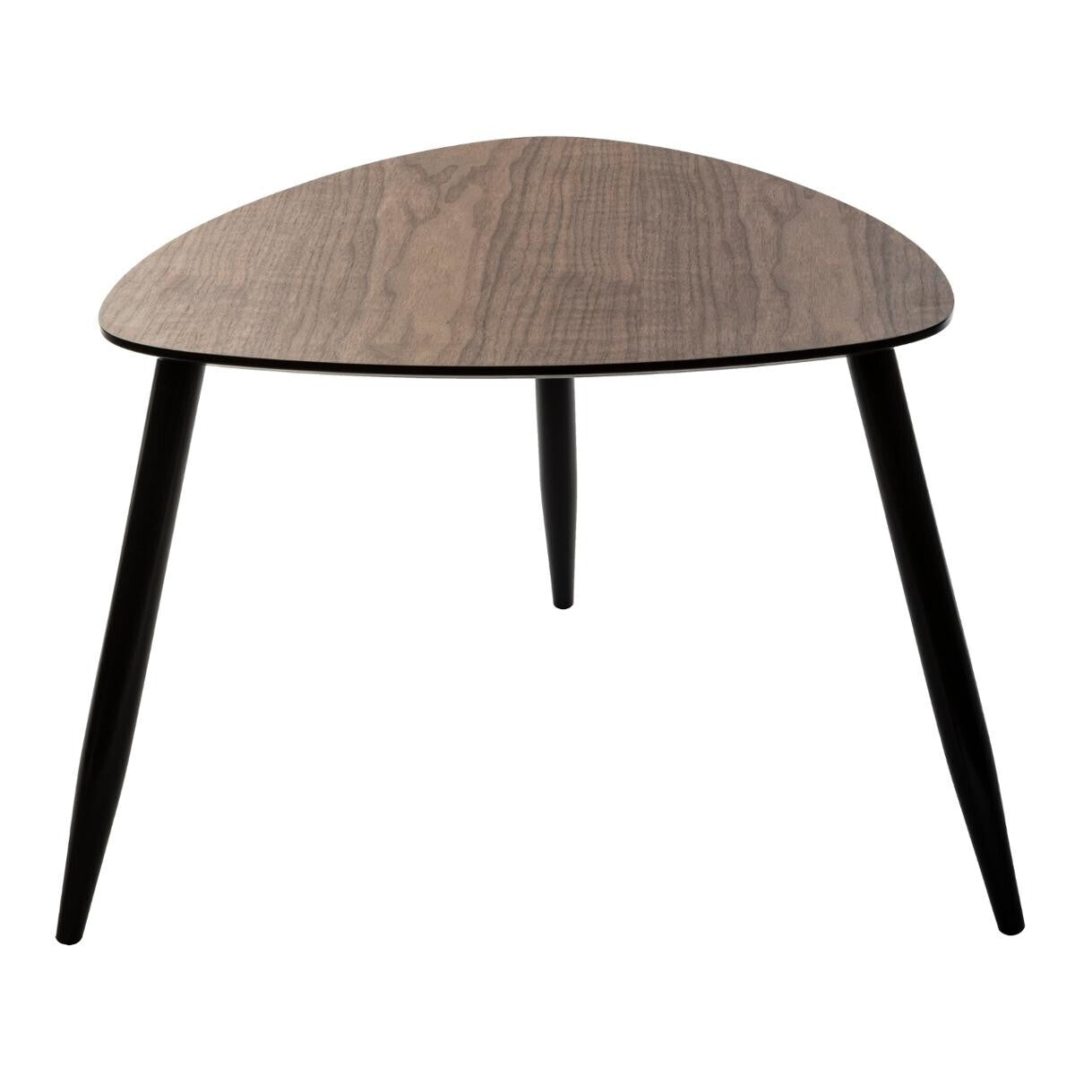 Lot de 2 tables café gigognes Miléo noyer