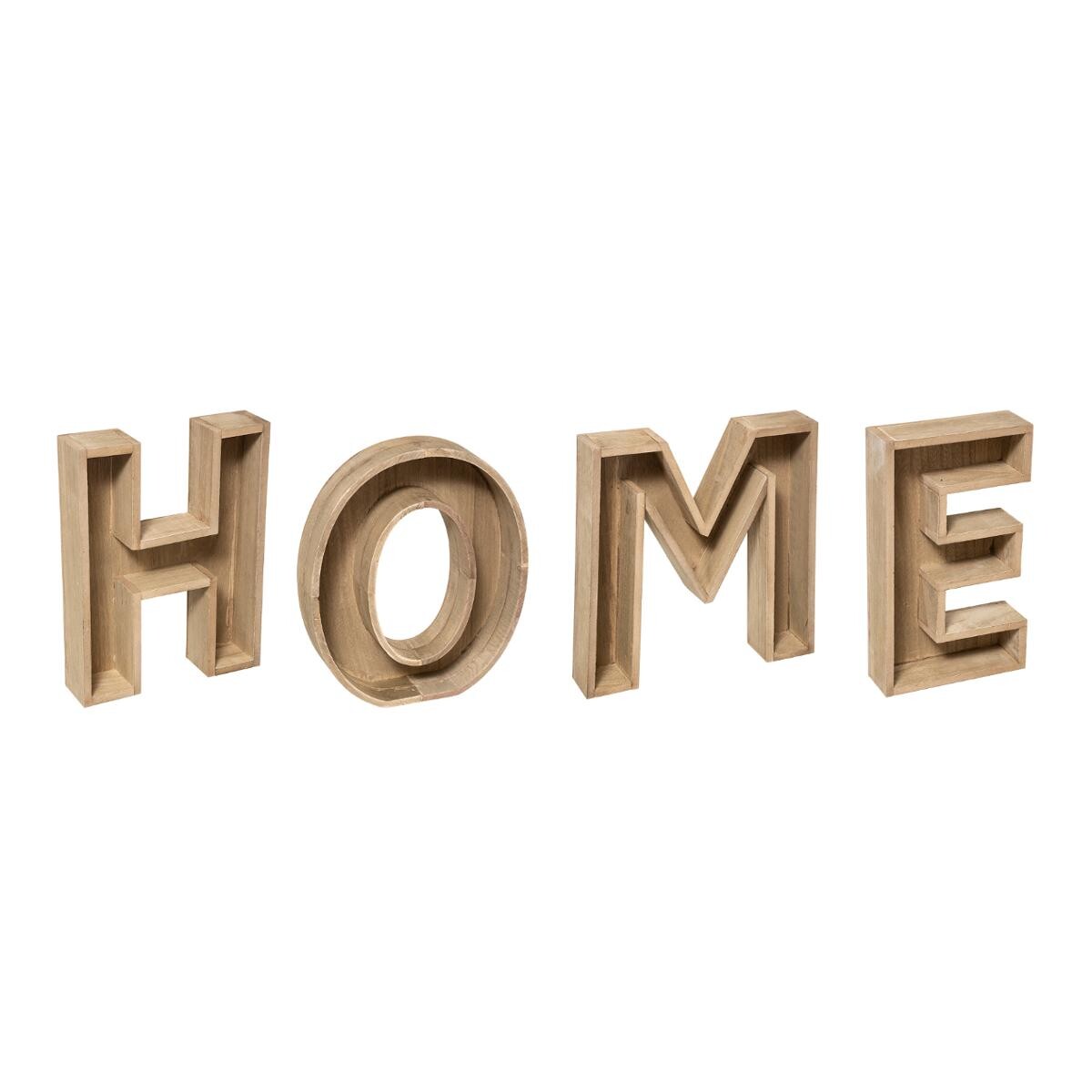 Mot à poser Home en bois Wild H. 26 cm
