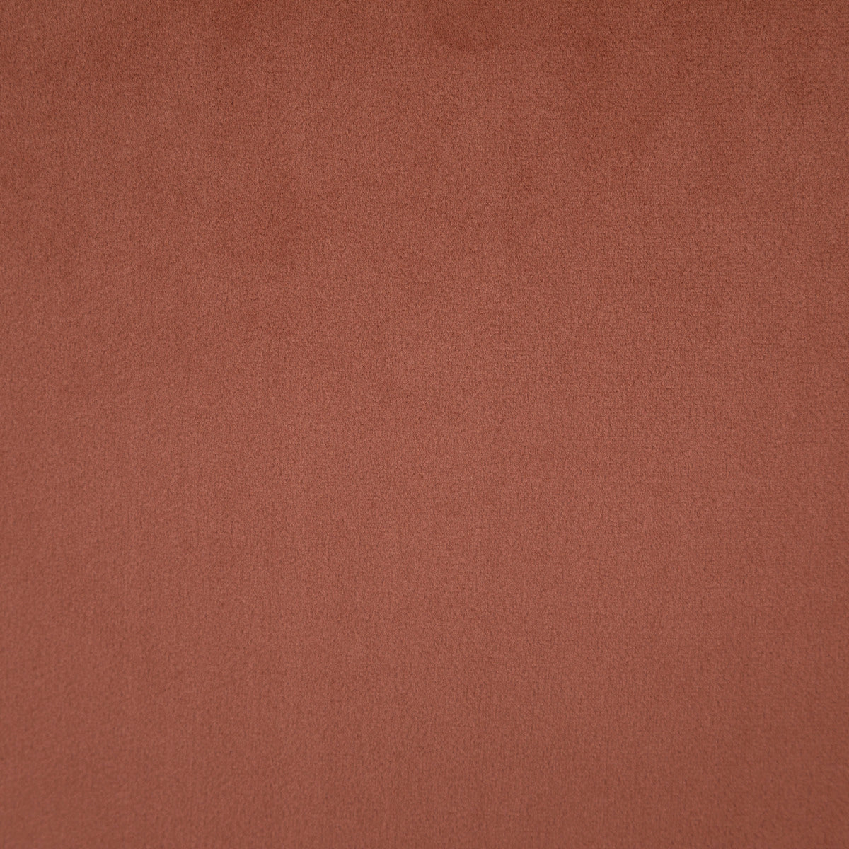 Chaise Roka velours terracotta pieds effet noyer