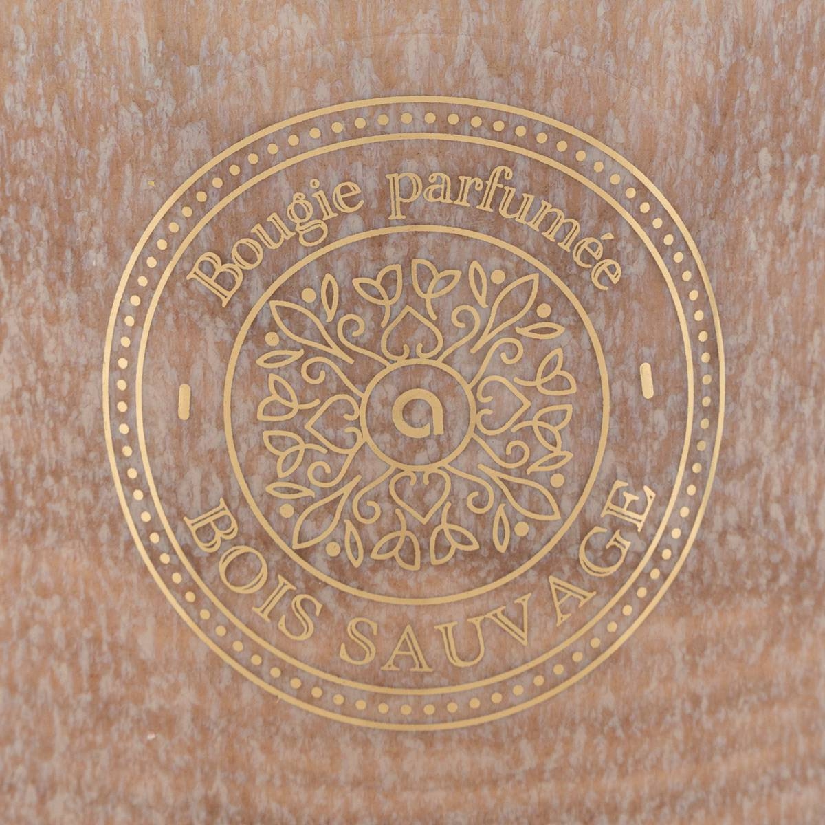 Bougie parfumée Marco 350 g pot céramique bois sauvage