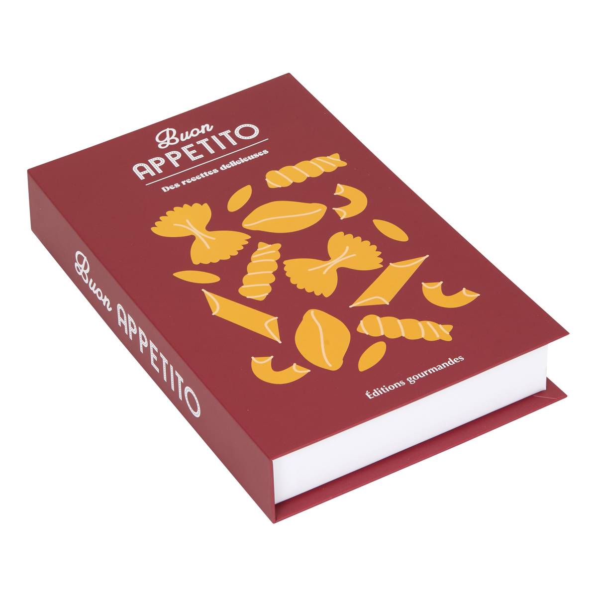 Lot de 2 boîtes livre Della carton assorti
