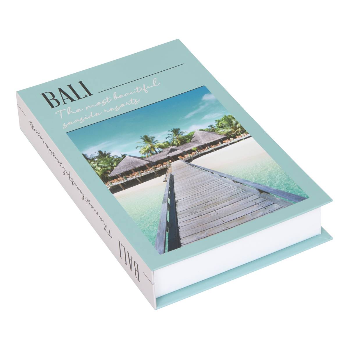 Lot de 2 boîtes livre The Palm Resort carton assorti
