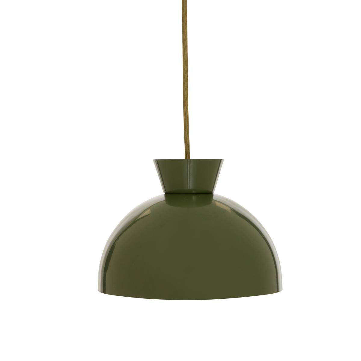 Suspension Lito Ø 22 cm métal kaki