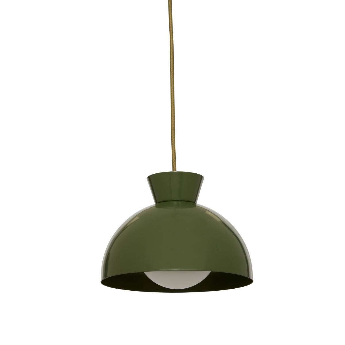 Suspension Lito Ø 22 cm métal kaki
