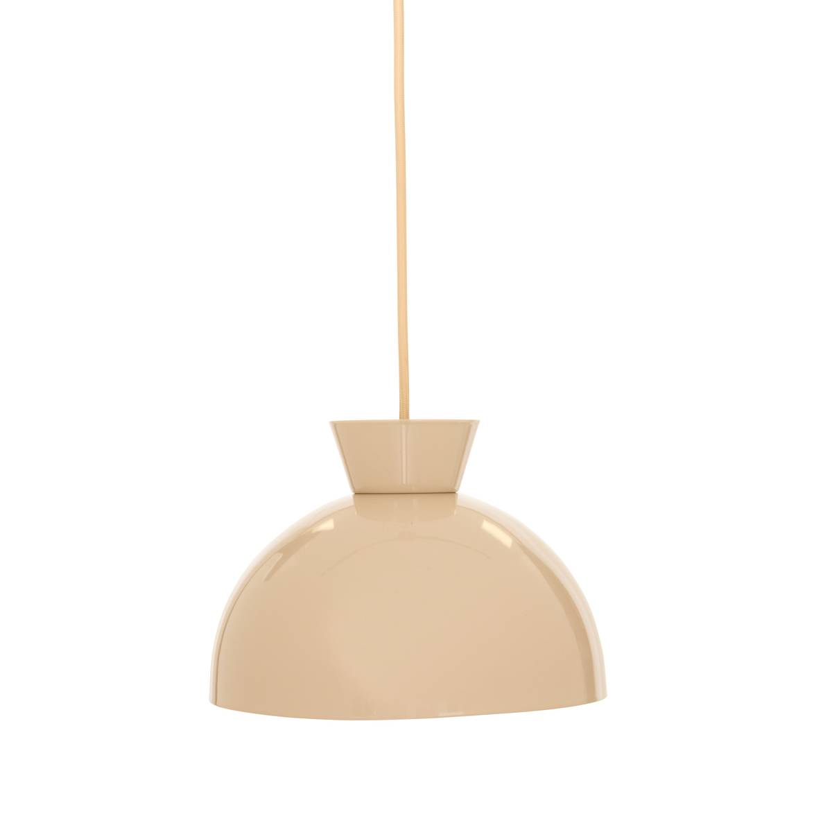 Suspension Lito Ø 22 cm métal beige